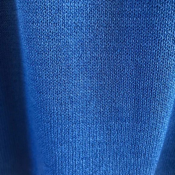 St. John Knit Blue Pencil Skirt Evening Collection Size 2 - Picture 5 of 9